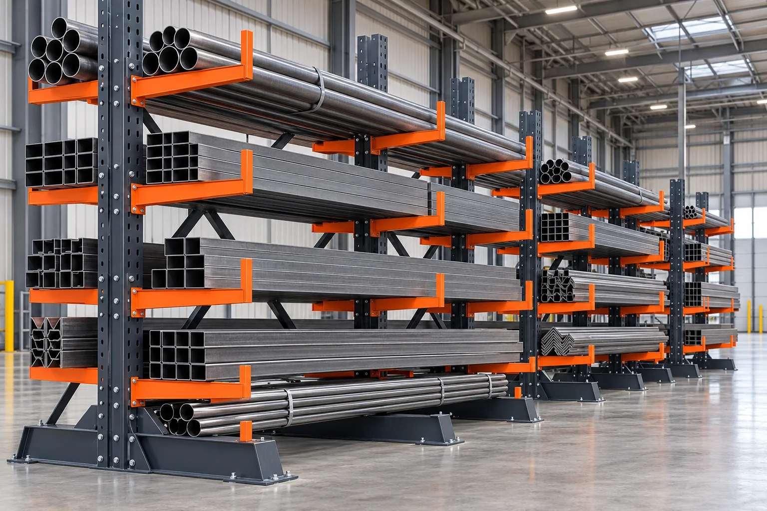 Cantilever and pipe storage racks