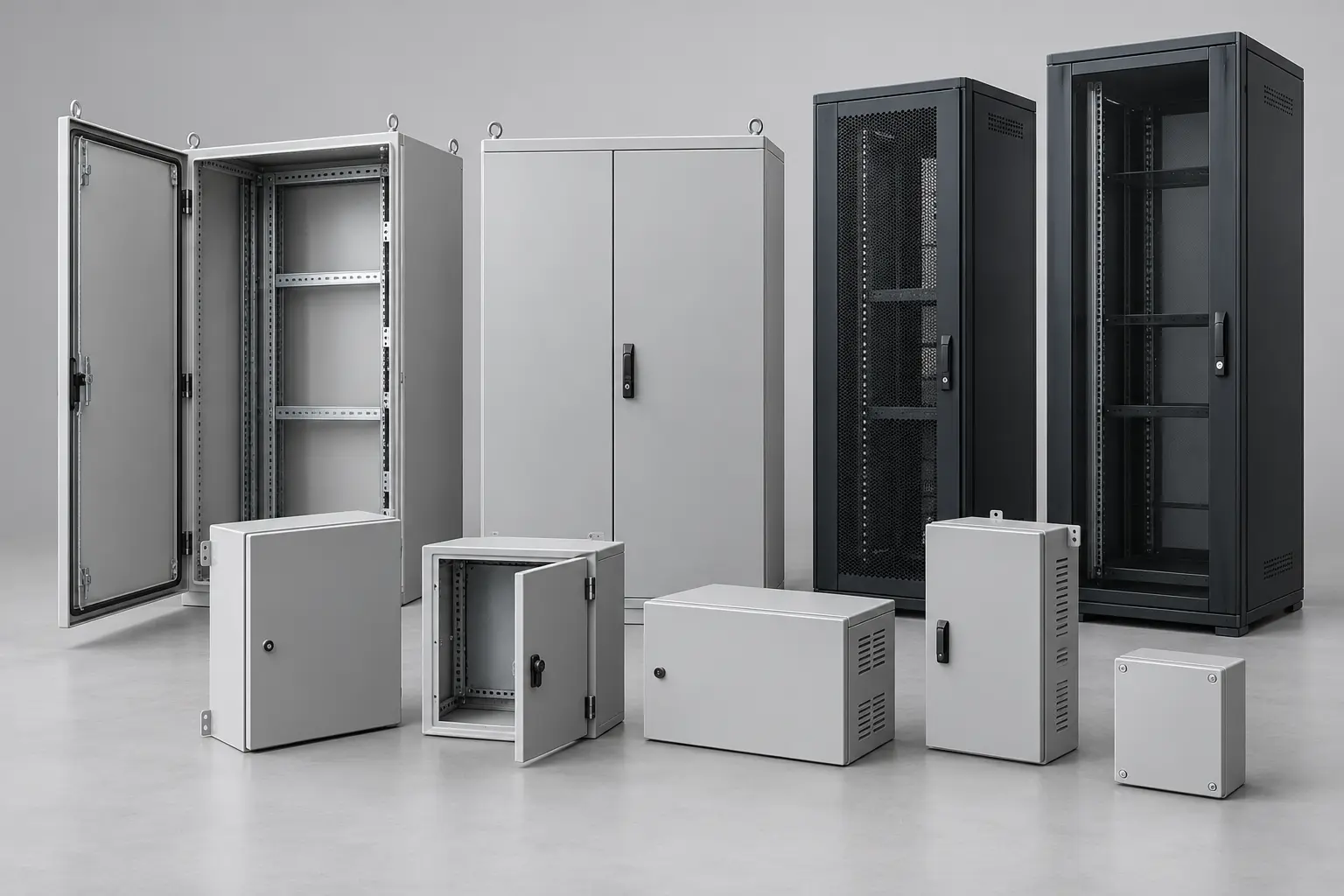 Electrical enclosures & cabinets illustration