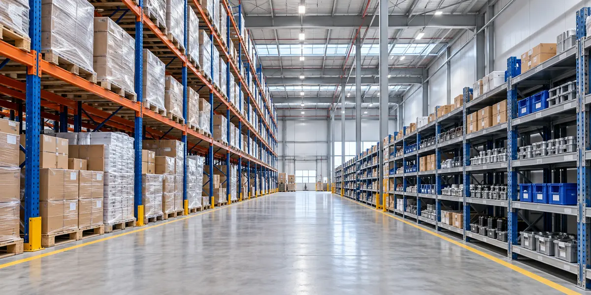Industrial storage. Configured for your load. illustrative product view